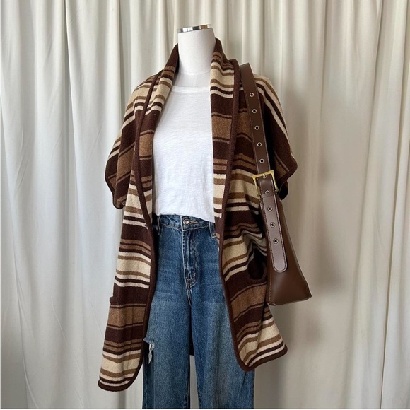 Eddie Bauer Sweaters - Eddie Bauer cardigan belted, short-sleeve with a shawl collar wool blend -XL/XXL